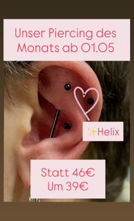 Piercing des Monats